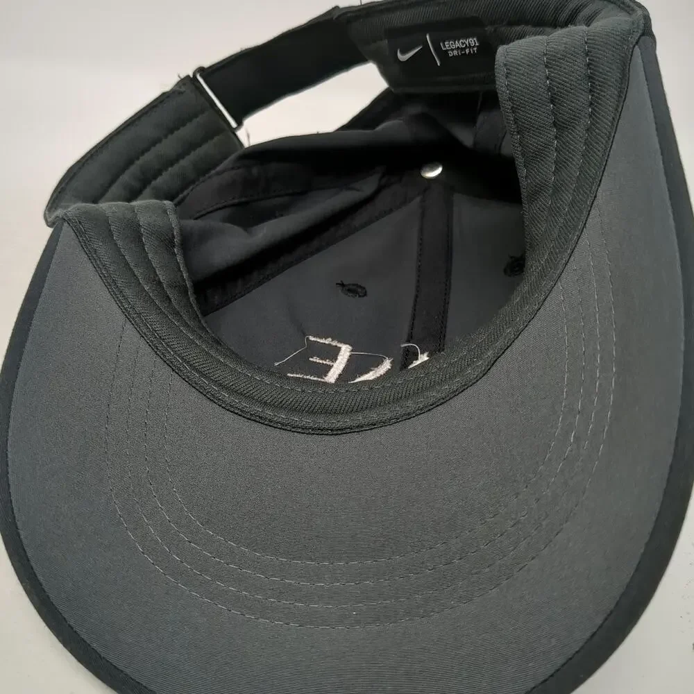 Nike Baseball Cap Black One Size Legacy91 Dri-Fit Strapback Wave Sports Hat